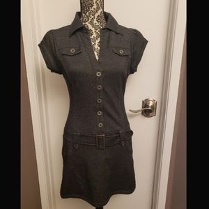 Guess Gray Mini Dress